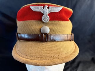 5.00WW2 THIRD REICH GERMAN STORMTROOPER ENLISTED MANS KEPI...