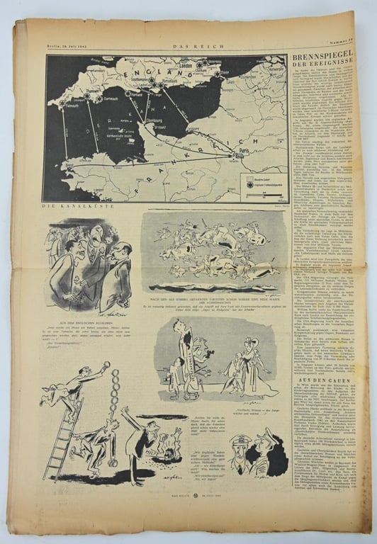 German Newspaper “Das Reich” July 1942