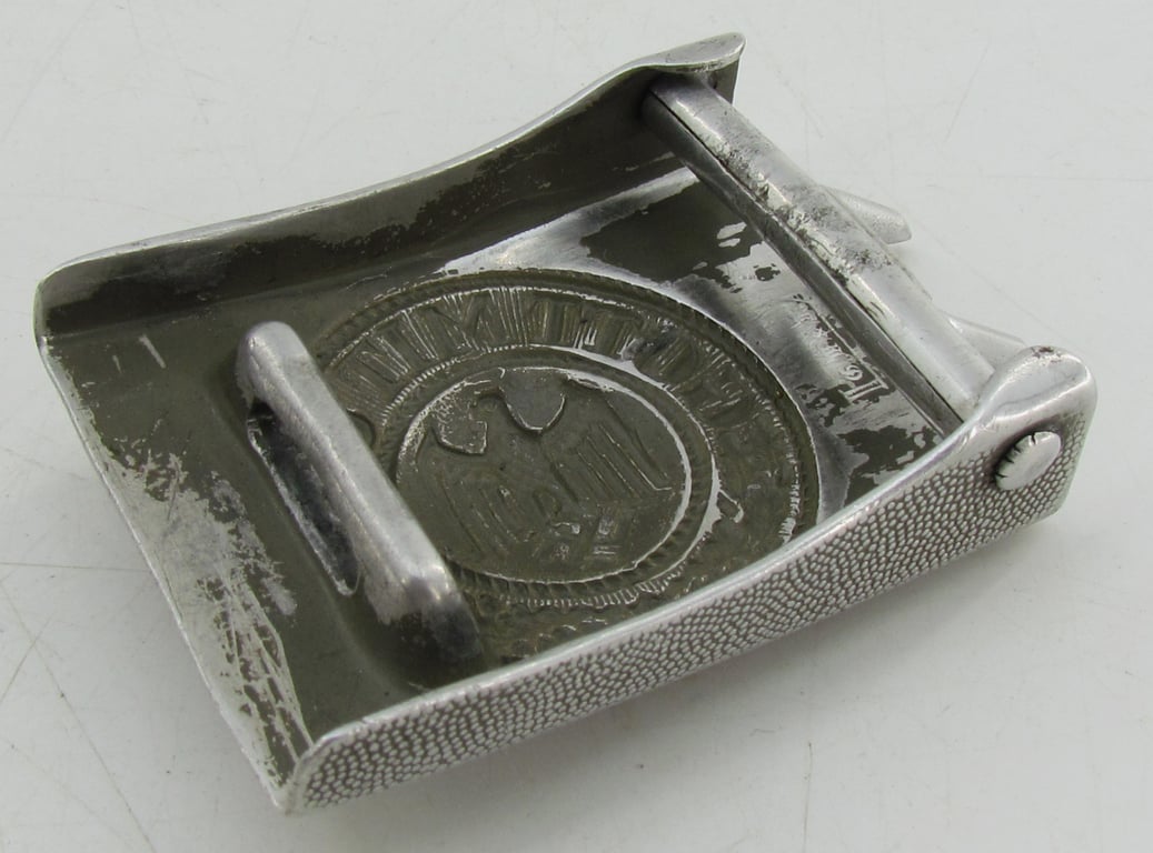 Wehrmacht Aluminum  Buckle with Belt
