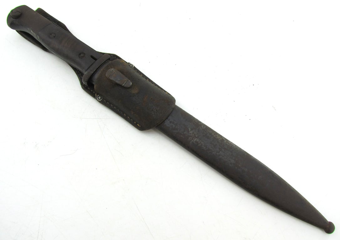Early matching K98 bayonet by S.178G ‘Gebr. Heller’ with Frog (1935)