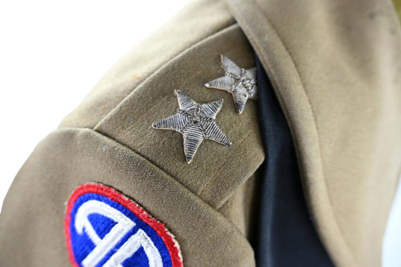 US WW2 Major General and Nuremberg Trail Member: Lawrence C. Jaynes Officer Overcoat