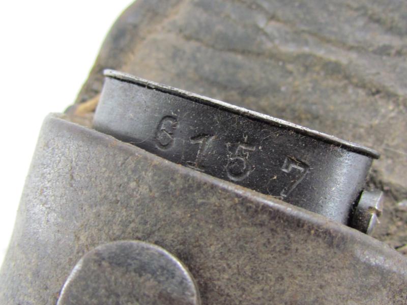 Non Matching K98 bayonet by E. Pack & S 1939 With Frog