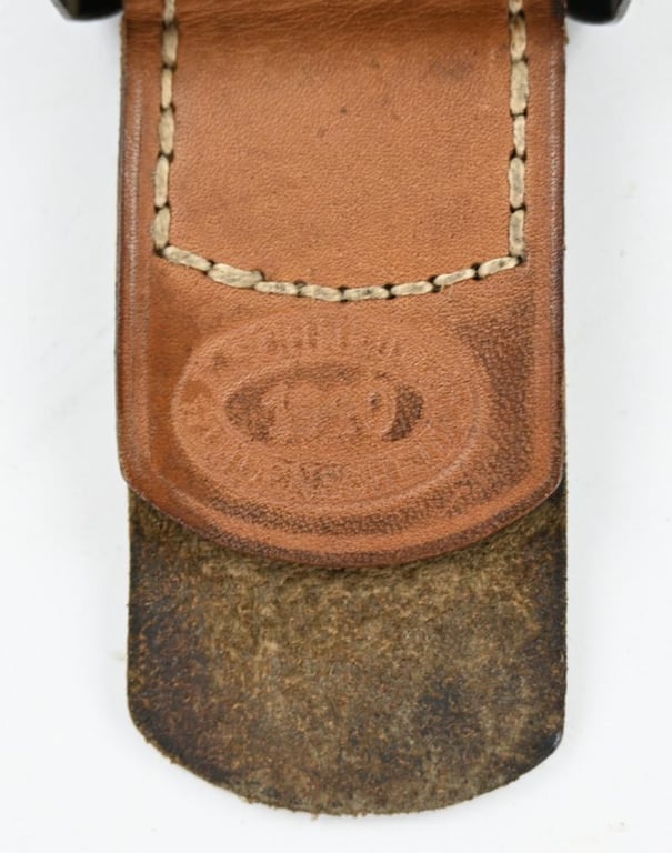 German WH Beltbuckle with Tab 'E.Schneider'