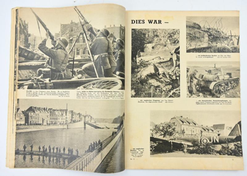 German Third Reich Magazine 'Die Woche' 1940