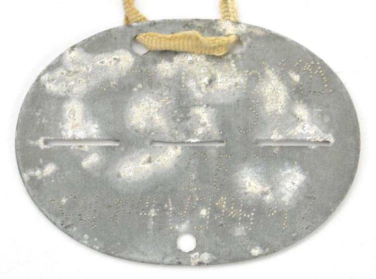 German WH Dog-Tag Handmarked