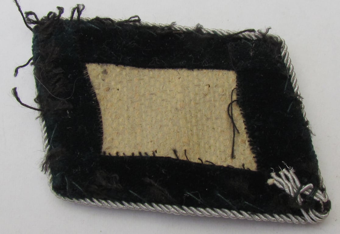 Rare Heer / Luftwaffe Forestry Service Forstamtmann / Forstmeister Collar Tabs – Black Velvet
