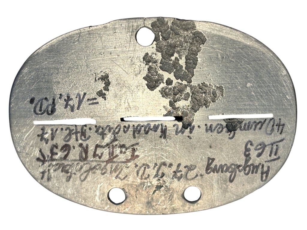 Heeres Erkennungsmarke 6. Kompanie Infanterie Regiment 63