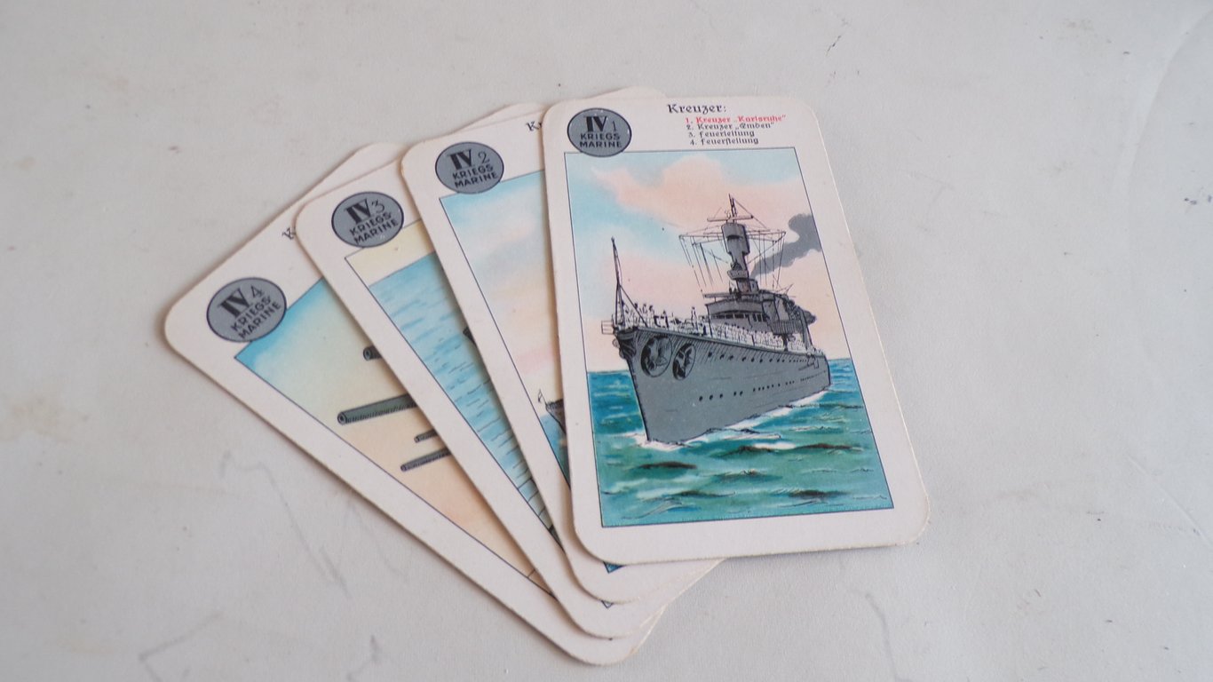 Wehrmachts-Quartett Game - Kriegsmarine Edition