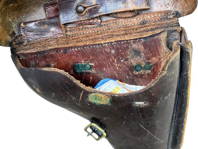 Dutch P08 Leather Pouch