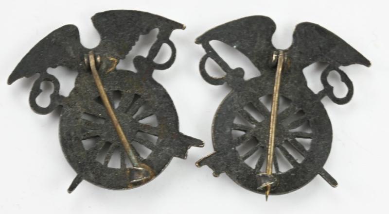 US WW1 Quartermaster Officers Collar Device