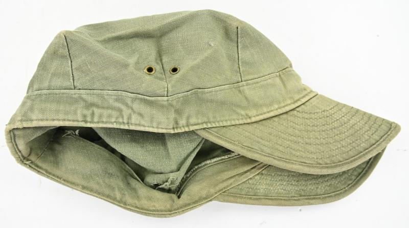 US WW2 Army HBT Long Bill cap