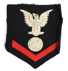 US Navy WW2 Electrician's Mate 3rd Class Rating...