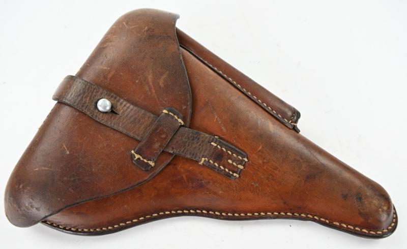 German P08 Polizei Brown Leather Holster 1941