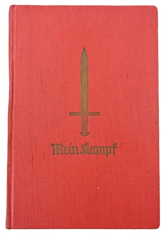 German Book Adolf Hitler 'Mein Kamp' Austrian Special Edition