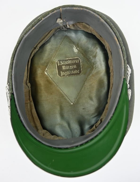 German WH Officer Pioneer Visor Cap