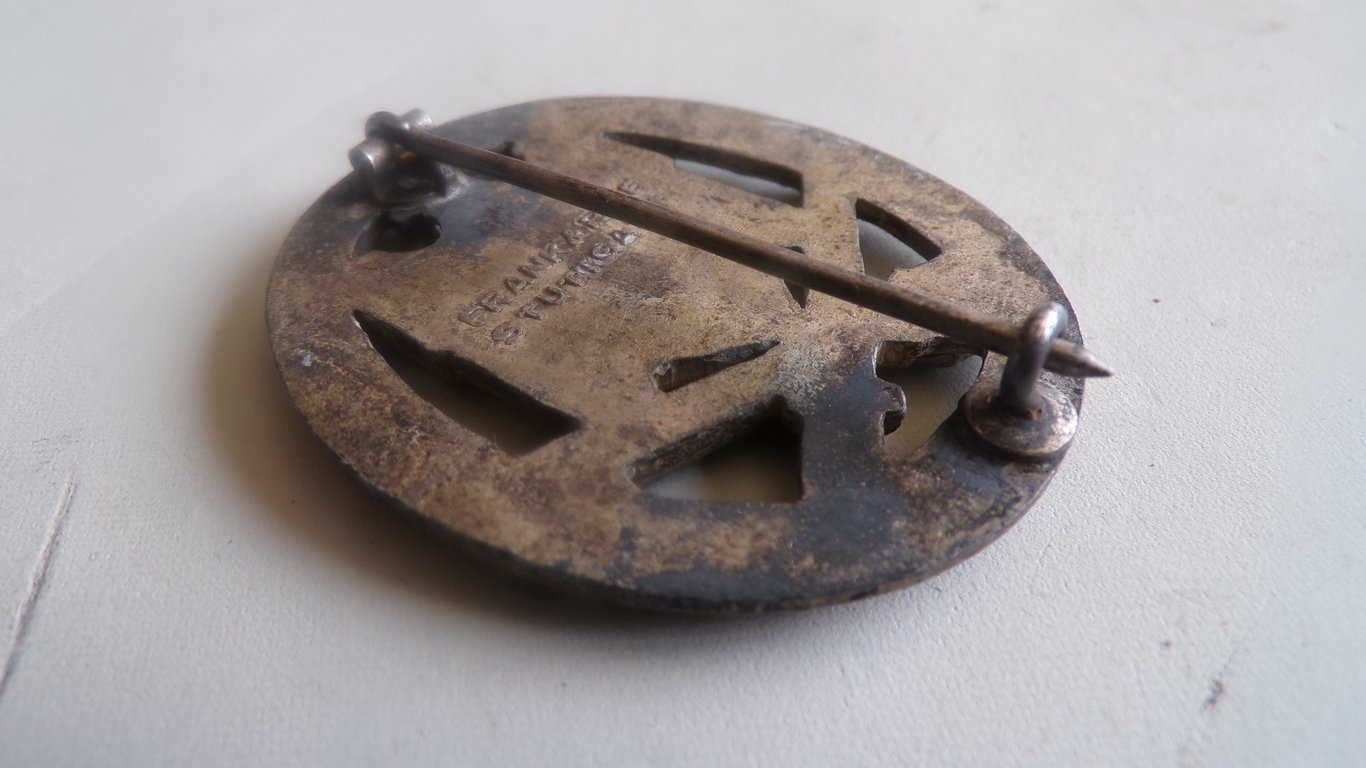 General Assault Badge in Silver Frank & Reif
