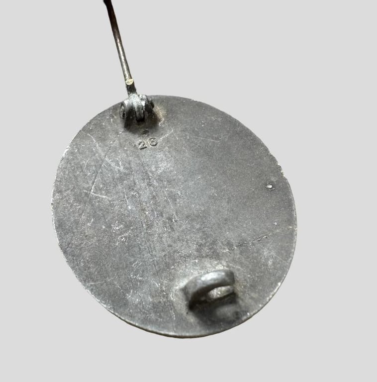 German WWII Wound Badge in Silver '26'