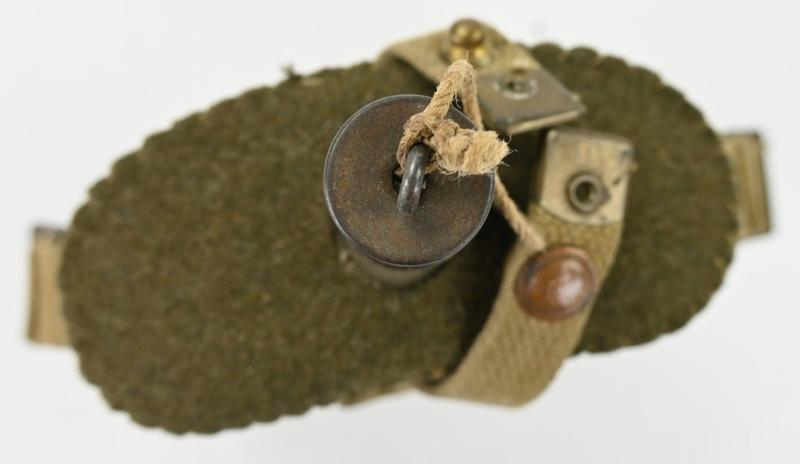 Canadian WW2 Canteen with 'Skeleton' Carrier