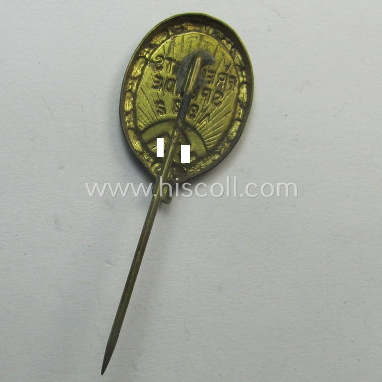 Interesting - and early-period! - N.S.D.A.P.-related 'tinnie' (ie. supporters'-lapel-pin) entitled: 'Freiheits-Spende 1932'