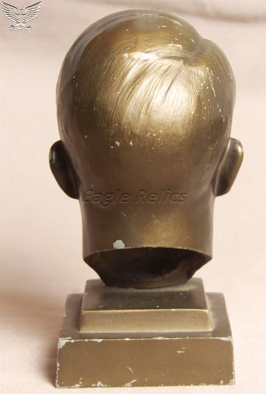 Signed Adolph Hitler ¼ Sized Bust