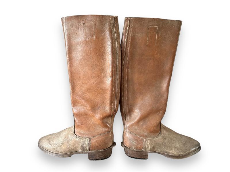 Wehrmacht Light Brown Cavalry Boots