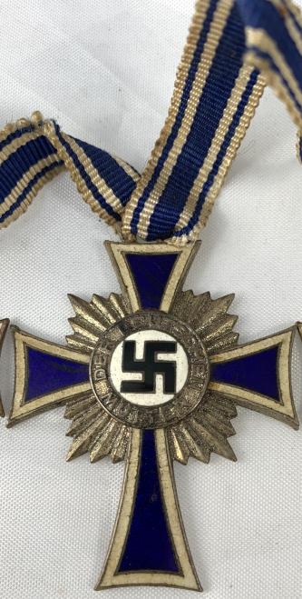 Mothers Cross in Bronze, Silver and Gold