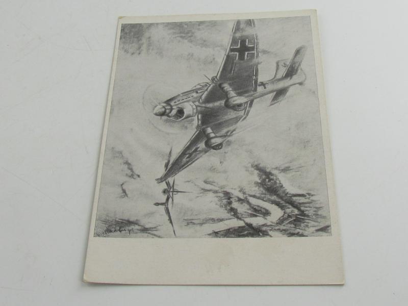 Postcard : Exhibition ‘Kunst der Front’, 1942