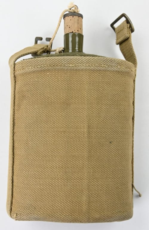British WW2 Water Canteen with Cover 1943