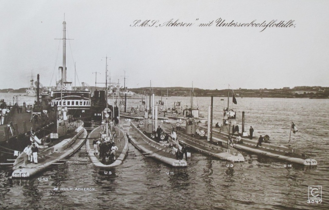 WW1 Imperial Reichsmarine flag from the Acheron