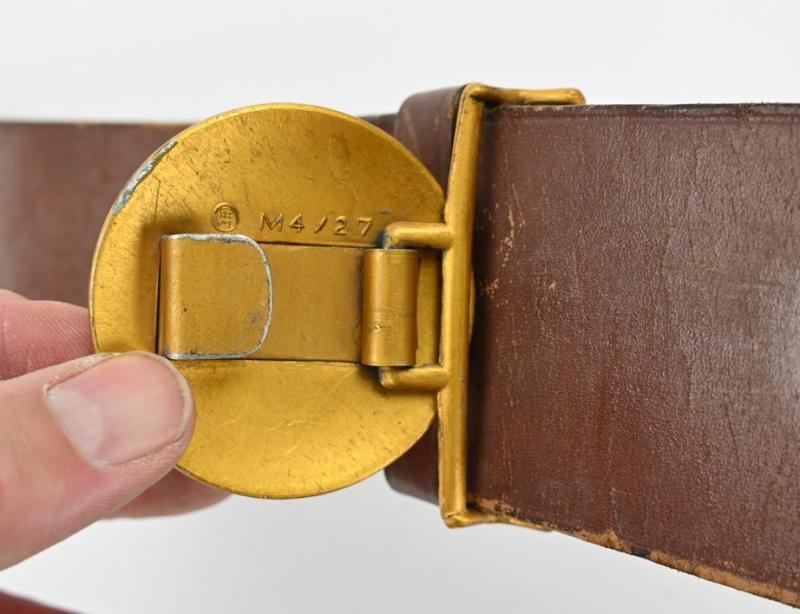 German NSDAP Political Officers Belt & Beltbuckle