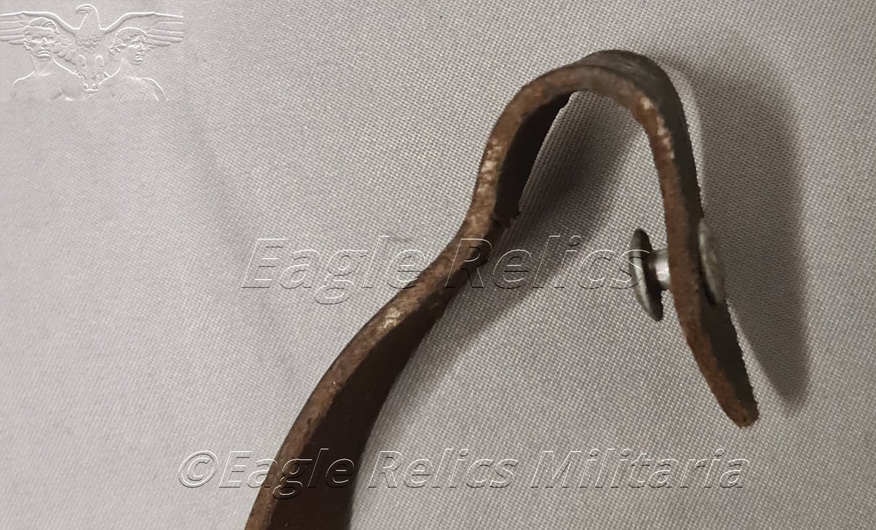 Early Leather Chinstrap for the combat Helmet