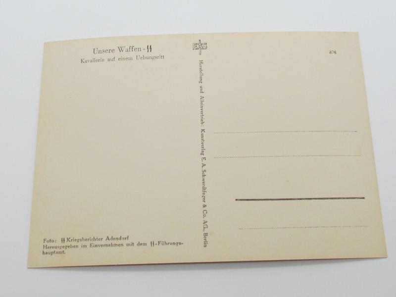 Postcard : Unsere Waffen-SS