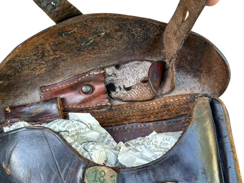 Dutch P08 Leather Pouch