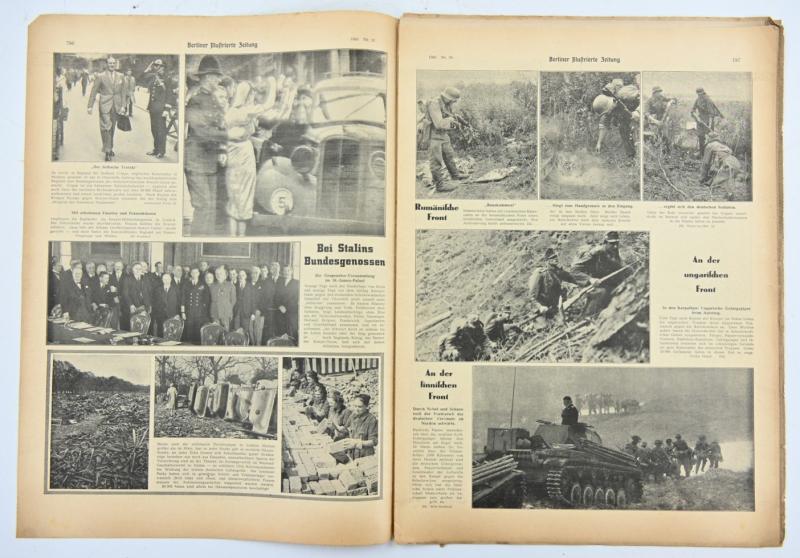 German Berliner Illustrierte Zeitung Newspaper 1941