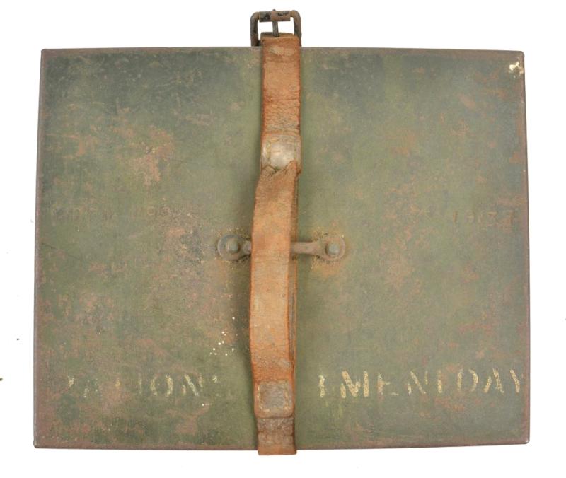 British WW2 Tank Ration Box