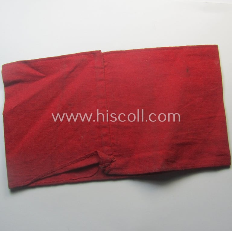 N.S.D.A.P.-related party-armband (ie. 'Armbinde') being of the 'entirely woven'-pattern