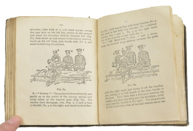 US WW1 St John Ambulance Book