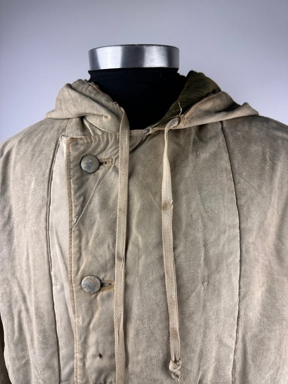 WW2 German Wehrmacht Reversible Camouflage Winter Parka.