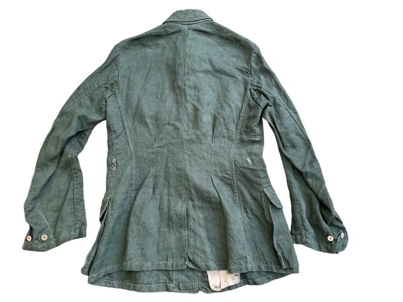 Wehrmacht ( Heer ) ‘Drillich’ (HBT) M43 Field Blouse (Feldbluse)...Mint.