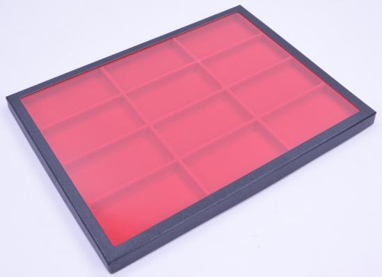 Full Box of Riker 160 Display Cases with 12 compartments