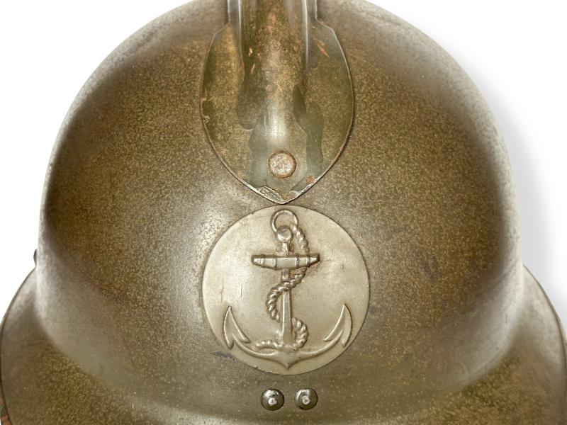 French Adrian Model 1926 Navy Helmet