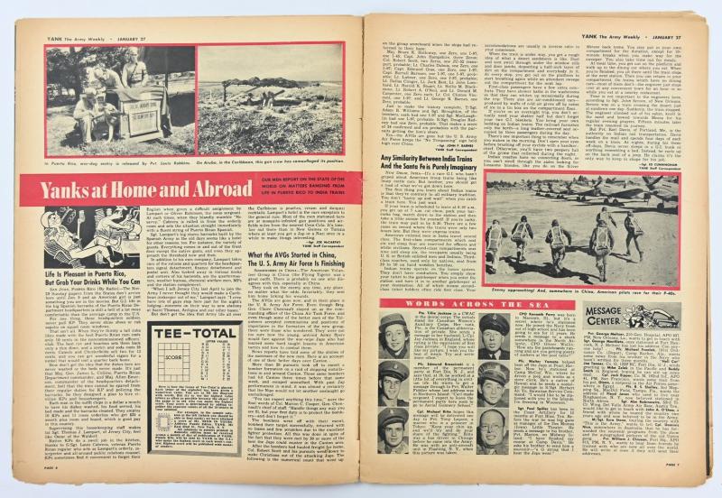 US WW2 Yank Magazine 27 January 1943