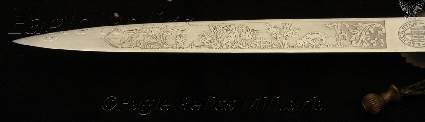 Miniature Hunting Association Dagger By Hörster With Knot
