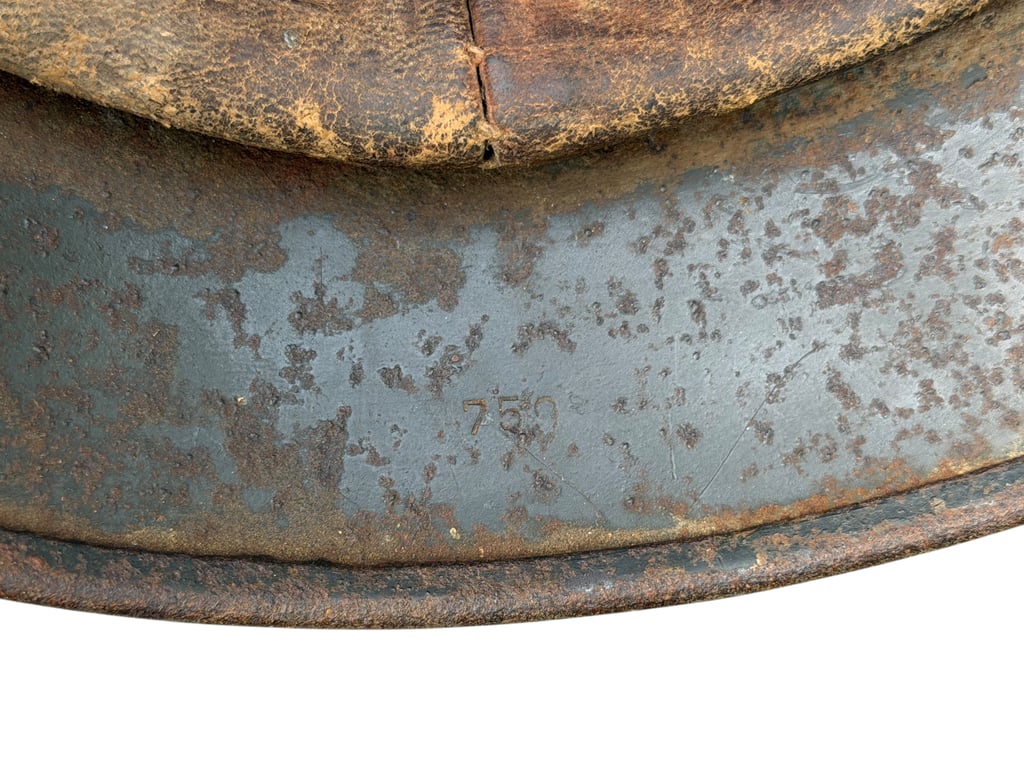 WH (HEER) M40 Camouflaged Helmet