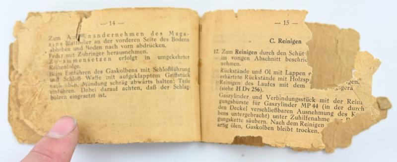 German WH MP44 Instruction Manual