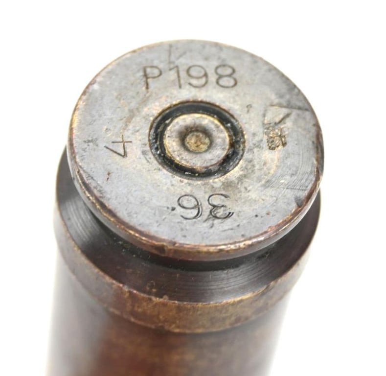 German WH Brass 2cm Flak Shell
