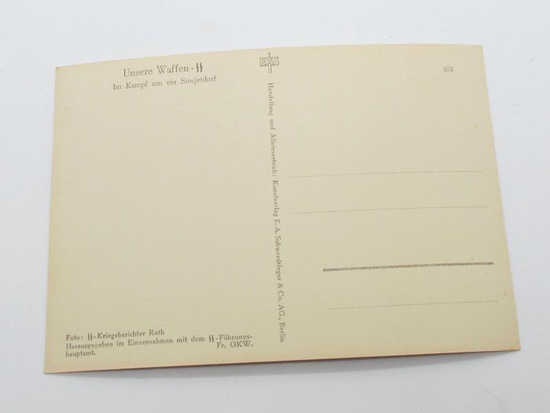 Postcard : Unsere Waffen-SS