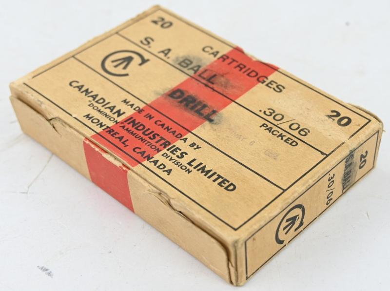 Canadian WW2 S.A. Ball Cartridge Ammo Box
