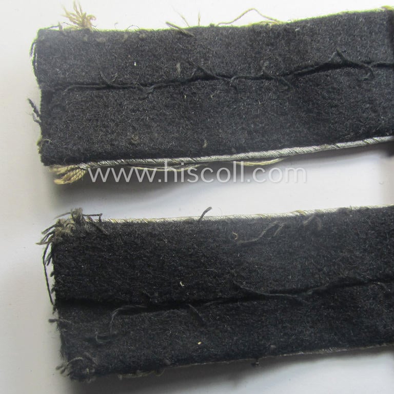 Truly used- and carefully tunic-removed, WH (Heeres) 'Ärmelstreifen für Offiziere' entitled: 'Grossdeutschland'
