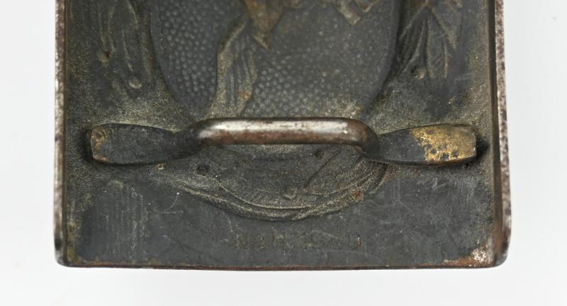 German LW Beltbuckle with Tab 'N&H 40'